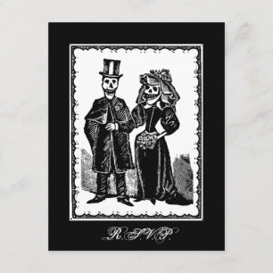 Couple de squelette (RSVP) - Petite invitation