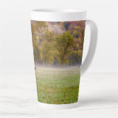 Couple d'Elk de pâturage Latte Mug (Angle droit)