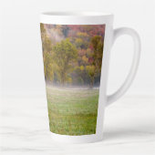 Couple d'Elk de pâturage Latte Mug (Droite)