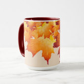 Couple d'érable sur une Mug combo (1) (Devant gauche)