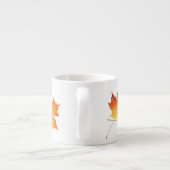 Couple d'érable sur une Mug d'Espresso (1) (Dos)