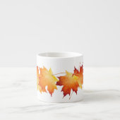 Couple d'érable sur une Mug d'Espresso (1) (Devant)