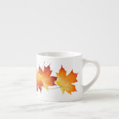 Couple d'érable sur une Mug d'Espresso (1) (Droite)