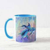 Couple Dolphin Mug (Gauche)