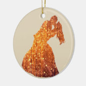 Couple d'or, Baiser, Ornement romantique (Gauche)