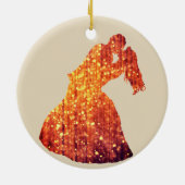 Couple d'or, Baiser, Ornement romantique (Dos)