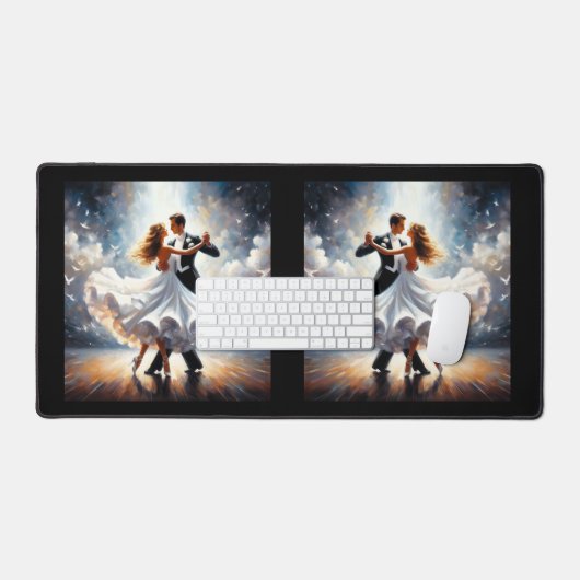 Couple élégant de danse de salon (Clavier et souris)