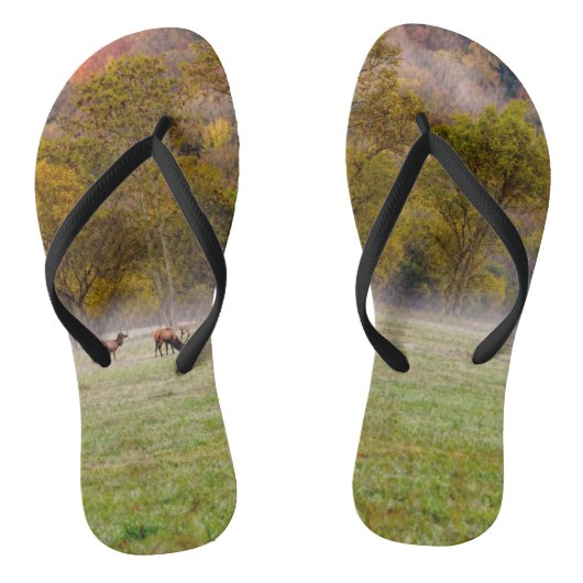 Couple Elk de pâturage tongs (Semelle)