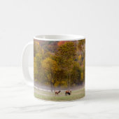 Couple Elk de pâture classique Mug (Devant gauche)