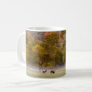 Couple Elk de pâture classique Mug
