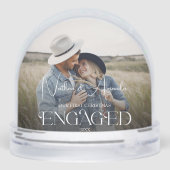 Couple engagé photo moderne (Arrière)