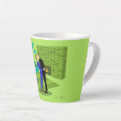 Couple Gay Rétro Dans Love Latte Mug (Angle droit)