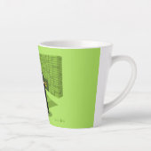 Couple Gay Rétro Dans Love Latte Mug (Droite)