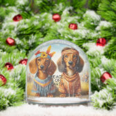 COUPLE HIPPIE DACHSHSHSHING (Noël)