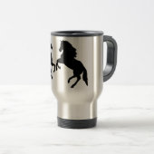 Couple Horse Travel Mugs (Devant droit)