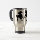 Couple Horse Travel Mugs (Devant gauche)