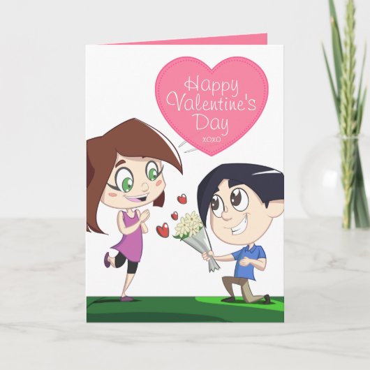 Couple in Love - Carte photo de la Saint Valentin  (Devant)