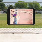 COUPLE JAPONAIS EN BOIS DE NEIGE IMPRIMER Bannière (En situation)