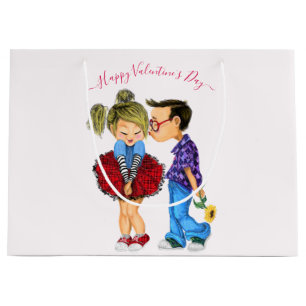 Couple Love Valentine's Day Cadeau sac