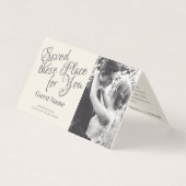 Couple Mariage baiser en monochrome (Front)