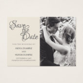 Couple mariage en monochrome (Devant)