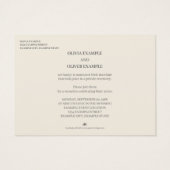 Couple mariage en monochrome (Dos)