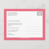 Couple Moderne Enregistrer La Carte Date (Dos)