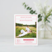 Couple Moderne Enregistrer La Carte Date (Debout devant)