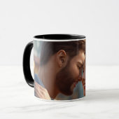 Couple Mugs Set - Parfait pour Mariage, Anniversai (Devant gauche)