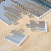 Couple on the beach at sunset puzzle (Côté)