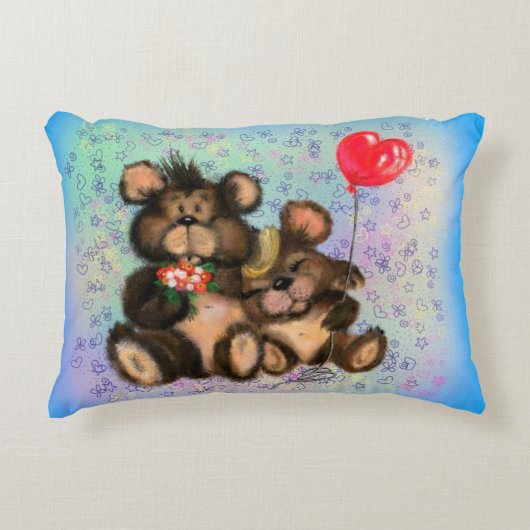 Couple Ours avec Coussin d'accentuation du ballon  (Devant)
