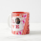 Couple personnalisé amour Mug (Devant gauche)