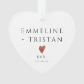 Couple Personnalisé Établie (devant)