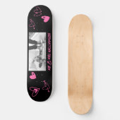 Couple Personnaliser Mariage Skateboard (Recto)