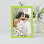 Couple Photo Chartreuse Mariage Blank Merci II (Debout devant)