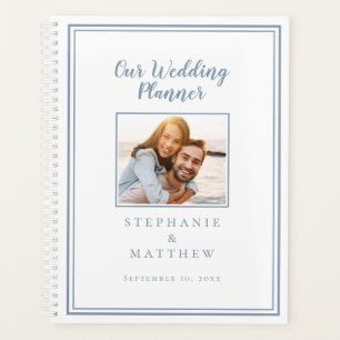 Couple Photo Chic Dusty Blue Notre Mariage