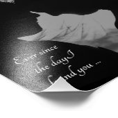 Couple romantique Je t'aime Photo Impression (Coin)