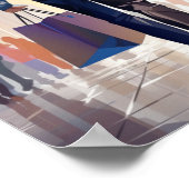 Couple Shopping Ensemble Posters muraux (Coin)