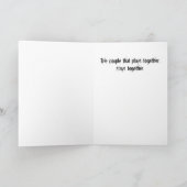 Couple sur la carte d'anniversaire Swing Halloween (Intérieur)