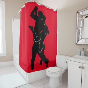 Couple Tango Dancer rideau de douche - Choisissez