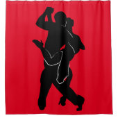 Couple Tango Dancer rideau de douche - Choisissez (Devant)