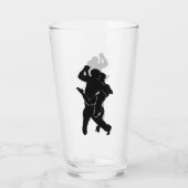 Couple Tango Dancers Verre (Dos)