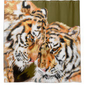Couple Tiger Douche Rideau (Devant)