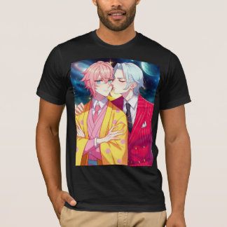 Couple Time in Space T-shirt