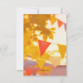 Couple Toasting Fall Invitation (Dos)