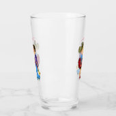 Couple Verre avec Texte - Je t'aime (Gauche)