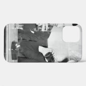 Coupled sitting together in a restaurant flirting Case-Mate iPhone case (Achterkant (horizontaal))