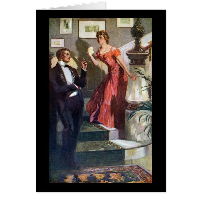 Couples à la mode prêts pendant une nuit (Devant)
