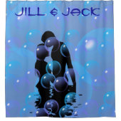 Couples Accueil Douche Cadeau Rideau (Devant)