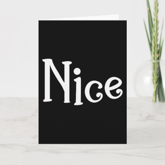 Couples Christmas Naughty Nice Matching Holiday Ma Kaart (Voorkant)